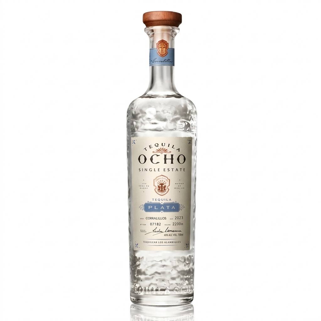 Ocho Tequila Plata Blanco 500Ml