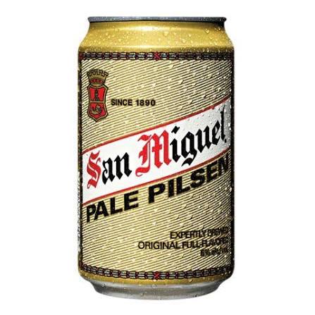 San Mig Beer Pale Pilsen Can 330Ml