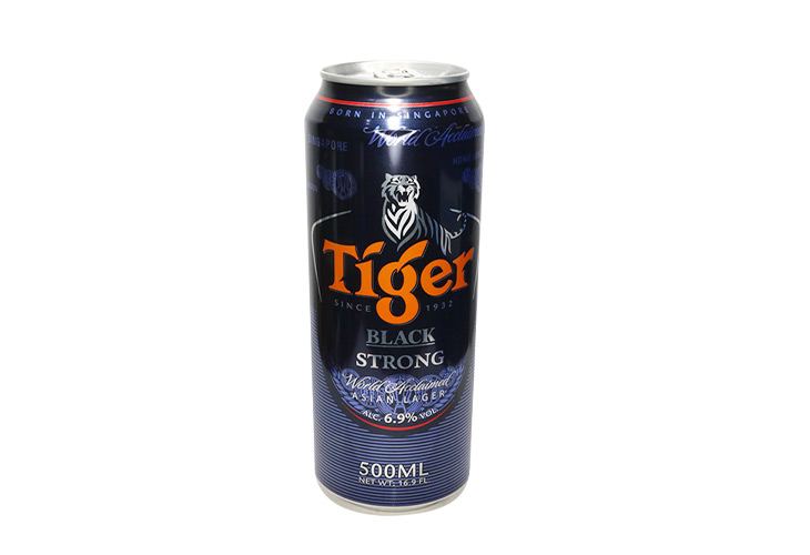 Tiger Black Strong Can 500Ml